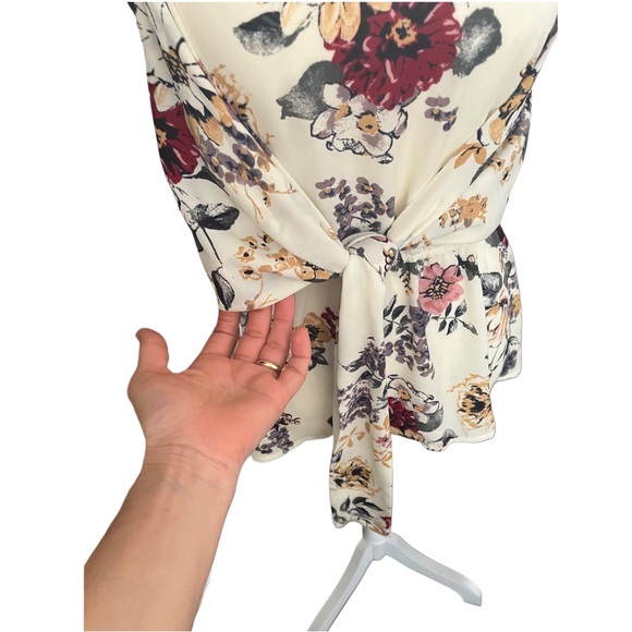 Eyeshadow floral multicolor blouse Size S - Picture 4 of 8